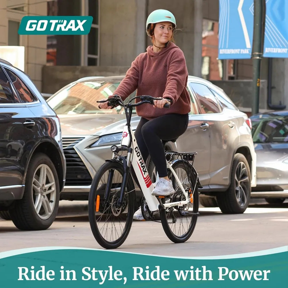 26" Electric Bike Max Range 30Miles