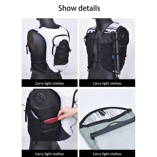 Hydration Vest Pack Running Backpack For Sports