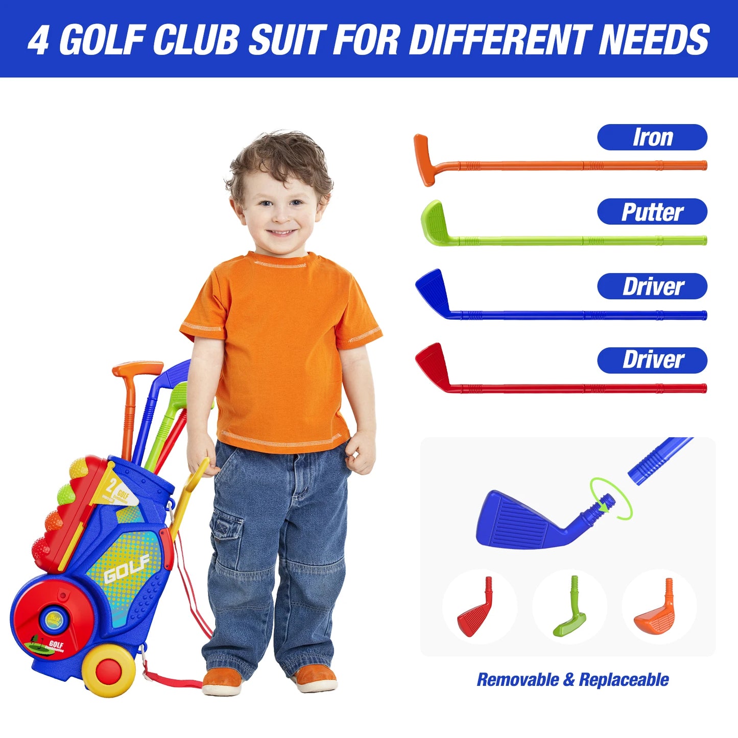 Toddler Golf Set,