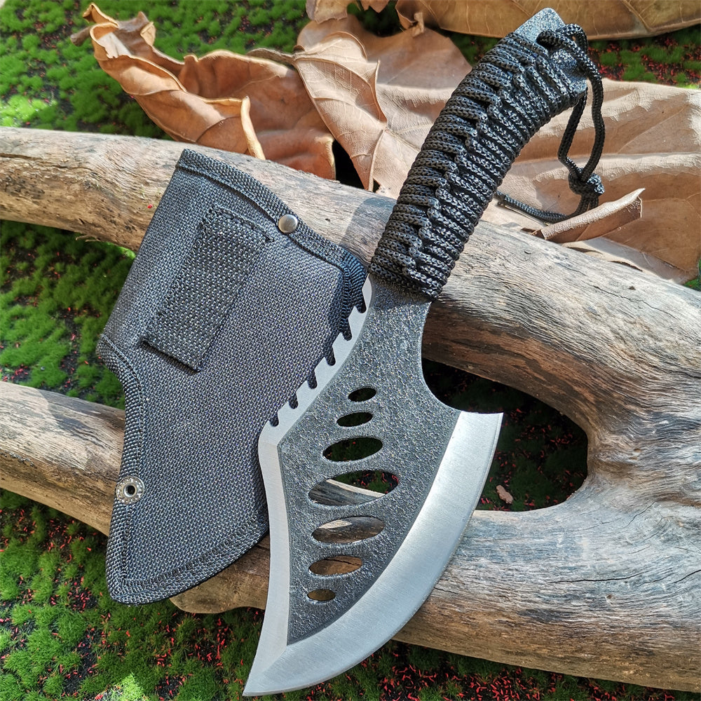 Stainless Steel Survival Hunting Tomahawk Ax