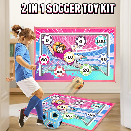 Soccer Ball Game Set for Girls