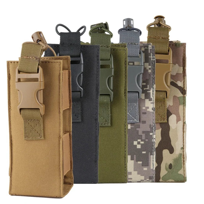 Water Bottle Bags Tactical Molle 600d Nylon Kettle Cover Hanging Waist Pouch Outdoor Travel Hiking Climbing Camping Holder