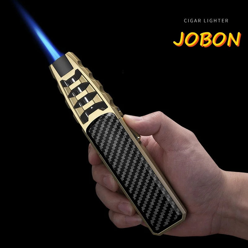 JOBON Metal Outdoor Windproof Butane Gas Lighter