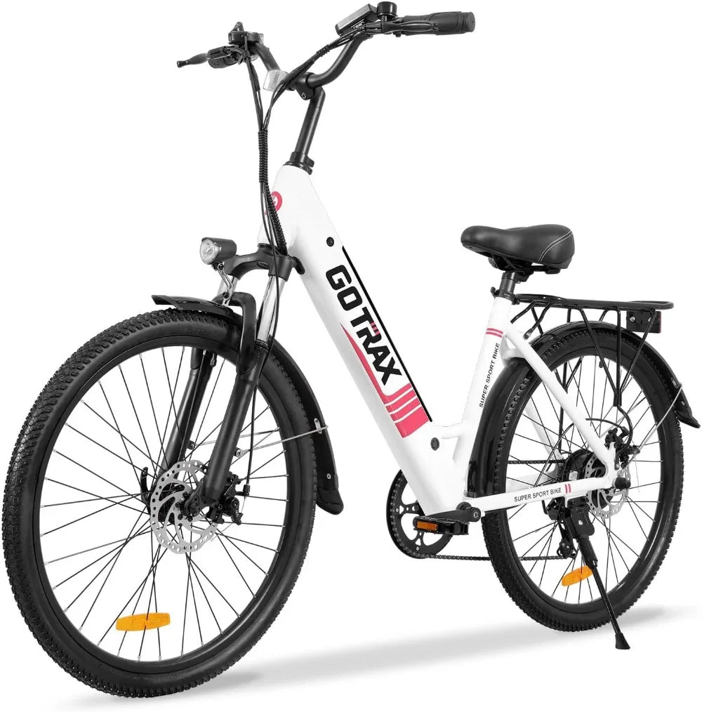 26" Electric Bike Max Range 30Miles