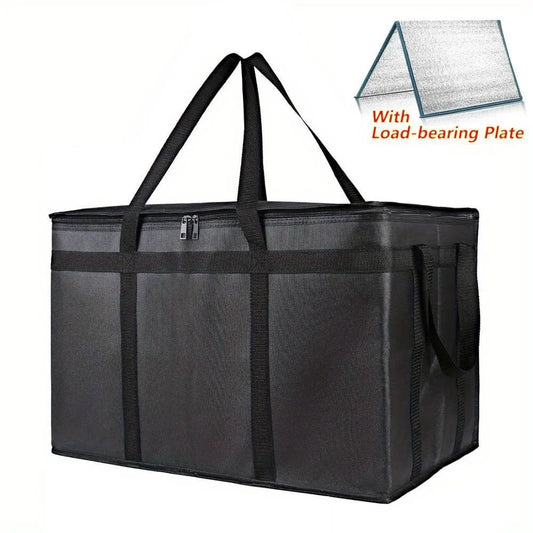 1 PC XXXL Picnic Bags 79L for Hot and Cold Food, Removable Hard Bottom, Camping Storage, Large Capacity Reusable Lunch Bag