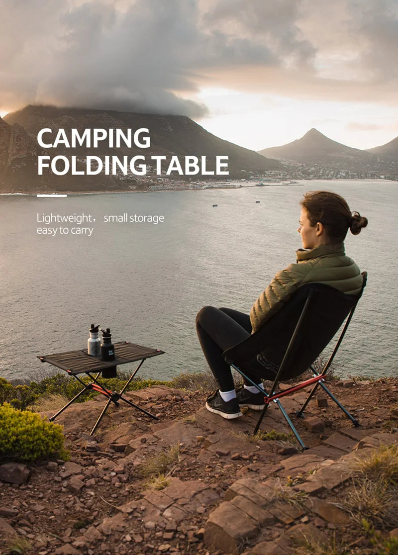 Naturehike Camping Table Folding Table Ultralight Portable Tourist Table Outdoor Foldable Picnic Table Camping Fishing Tables