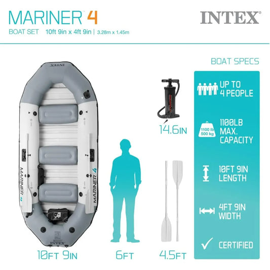 Mariner 4 Inflatable Boat Set