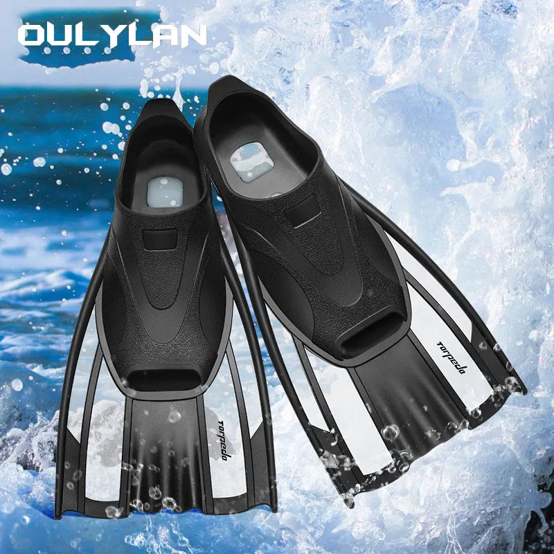 Professional Flexible Comfort Non-Slip Swim Flippers