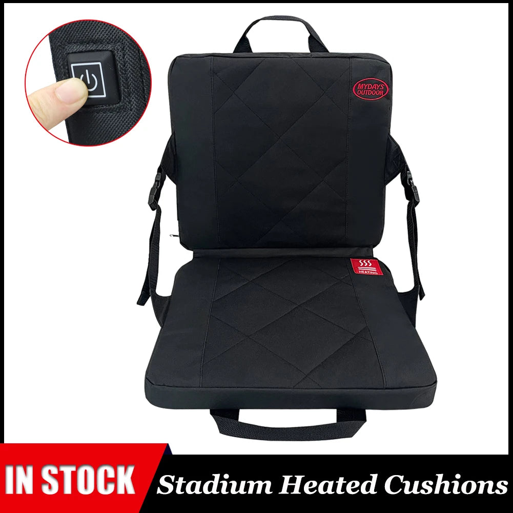 Portable  Foldable Heated Stadium Seat Cushion