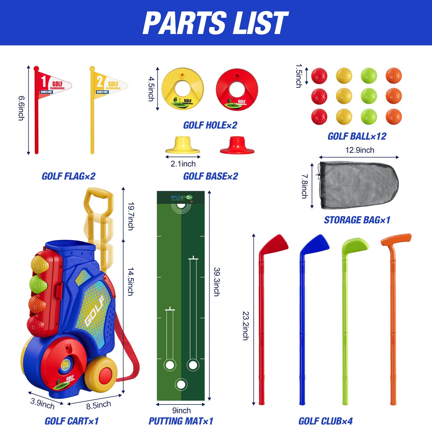 Toddler Golf Set,