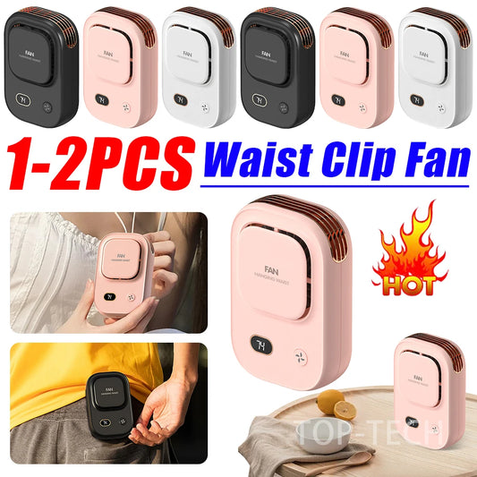 Portable Waist Clip Fan Hands-Free