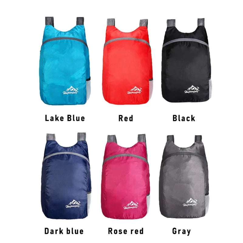 Lightweight Packable Backpack Foldable Ultralight Outdoor Folding Backpack Travel Daypack Bag Sports Hiking Daypack Men Women