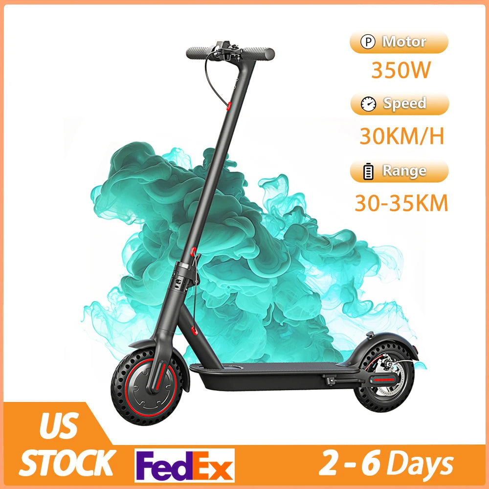 350W Foldable Electric Scooter for Adults Teens