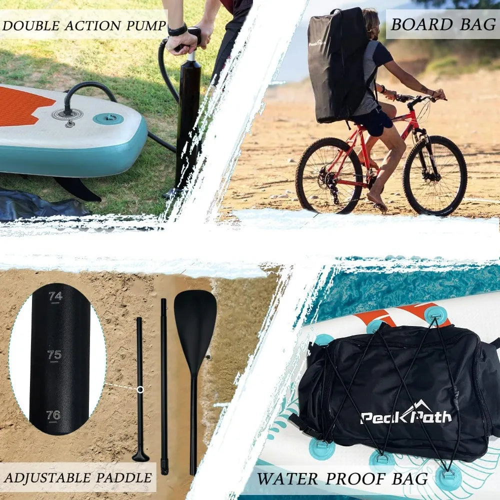 Inflatable Stand Up Paddle Board with  Accessories